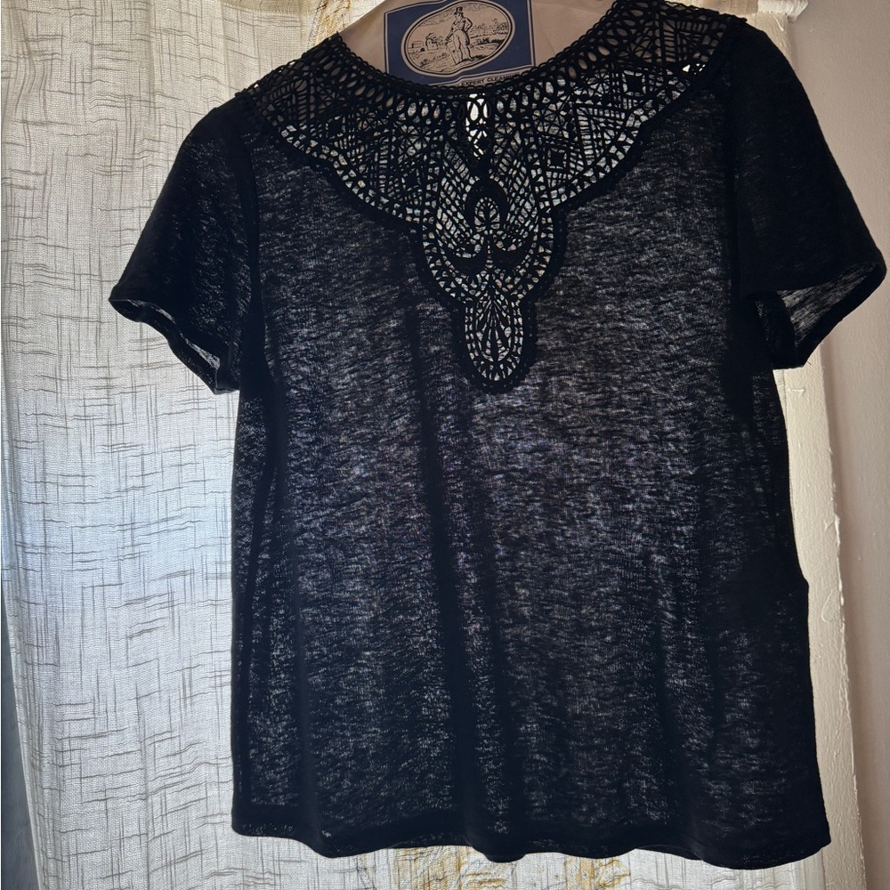 Lace tee